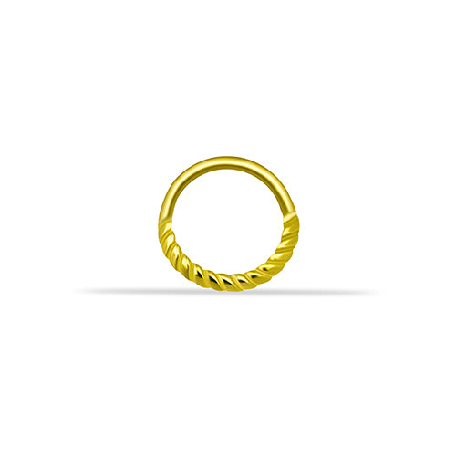 Twist Hoop Piercing