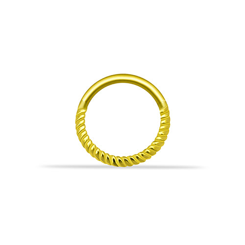 Twist Hoop Piercing