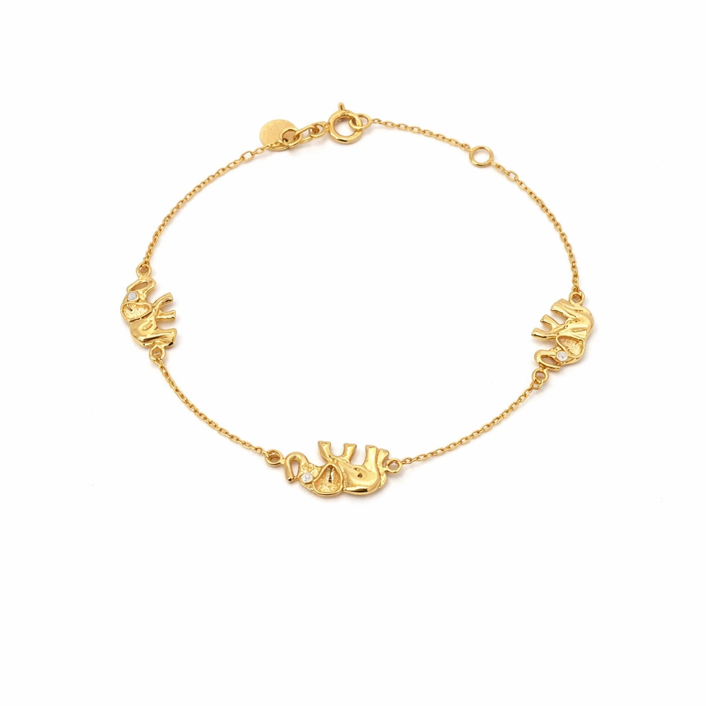 Elephant Charm Bracelet