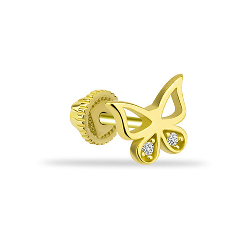 Golden Butterfly Piercing