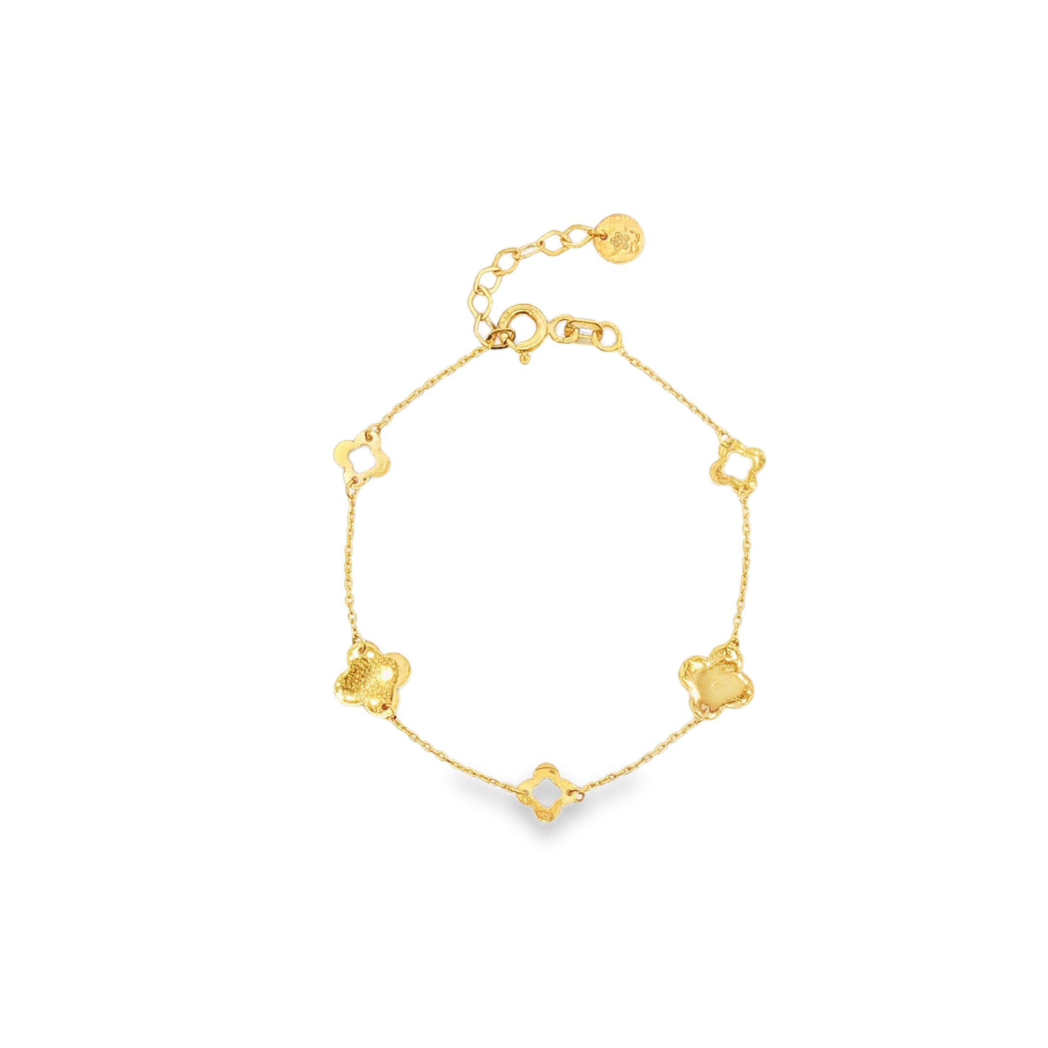 Golden Clover Bracelet