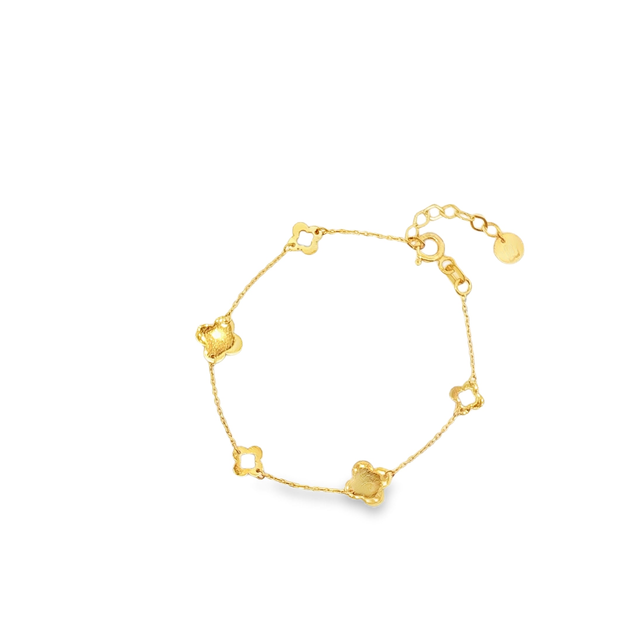 Golden Clover Bracelet